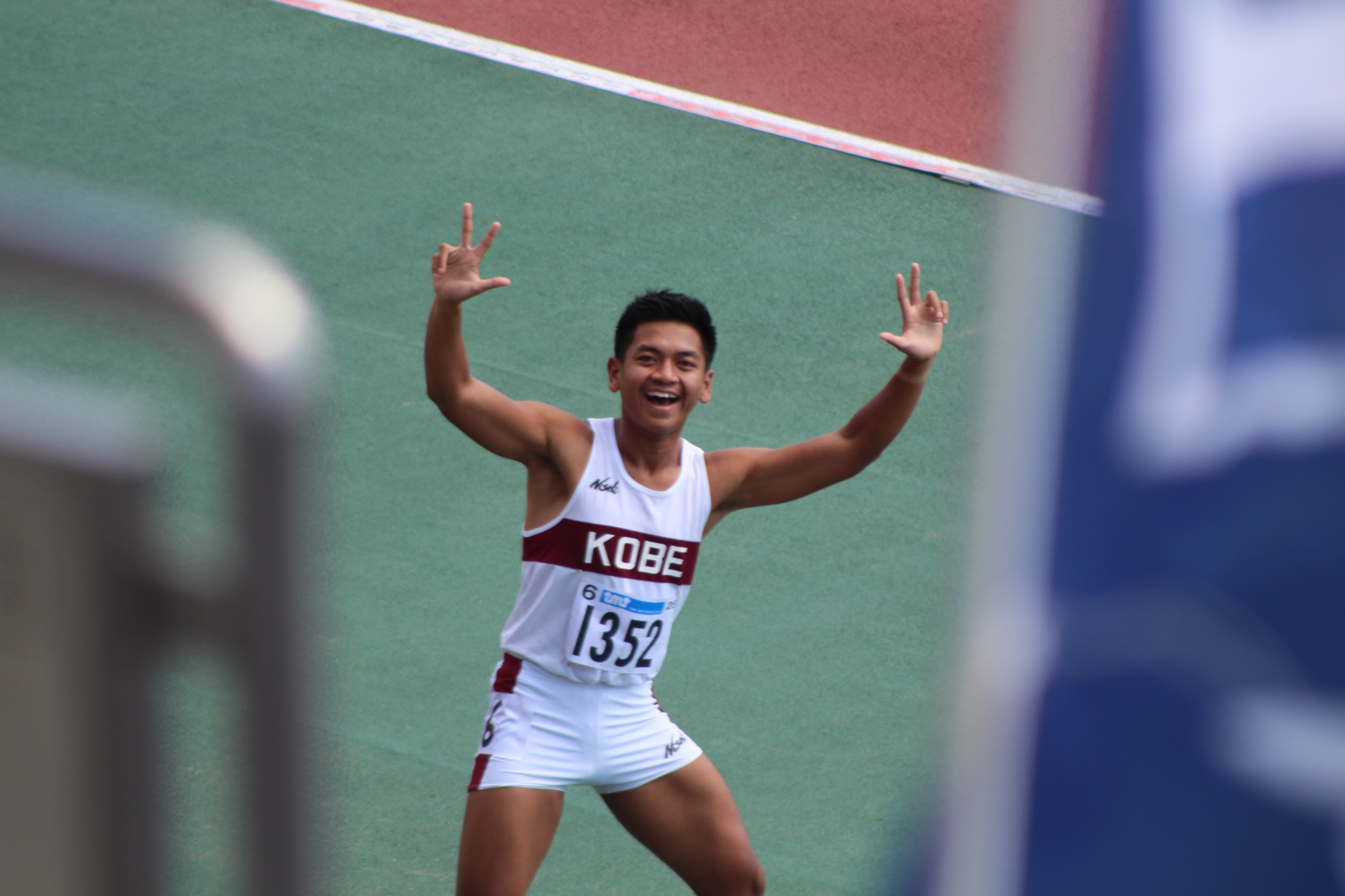 Ananda's final competition before returning from Kobe